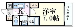 エスリード梅田グレイスの物件間取画像